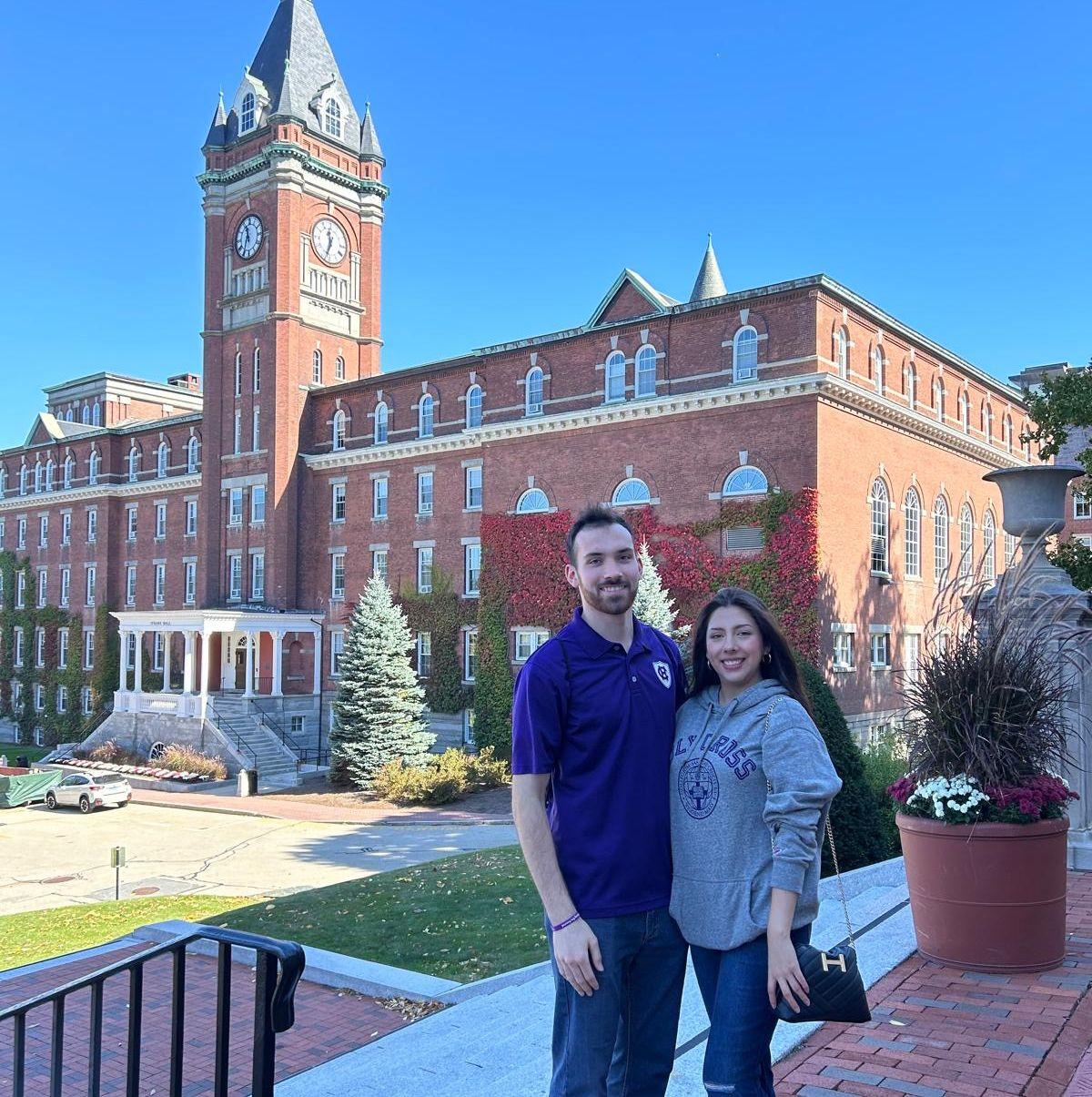 Paulina´s first visit to Holy Cross. October 2024.