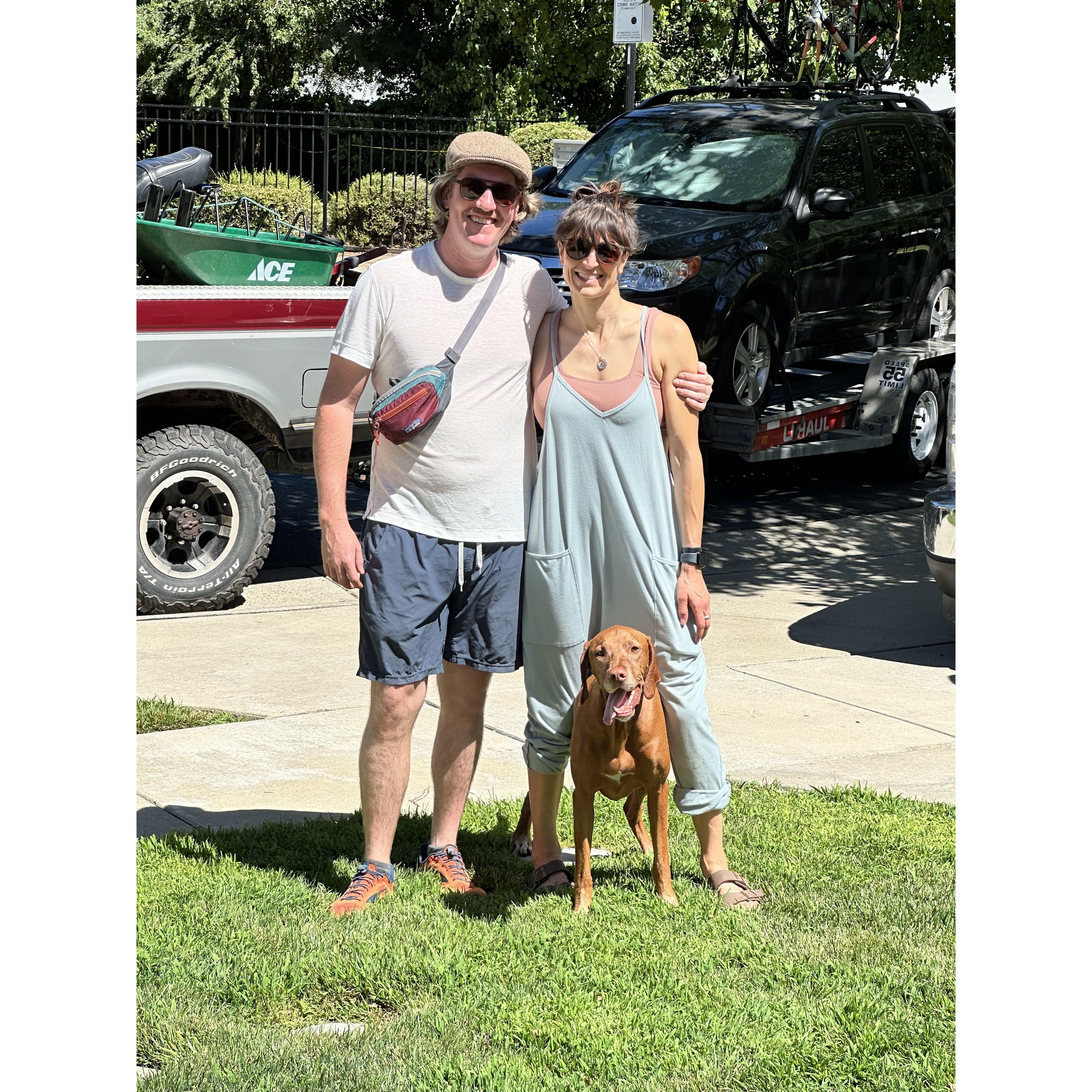 Saying good bye to Sacramento as we head out to Provo, Utah for Whit's fellowship.