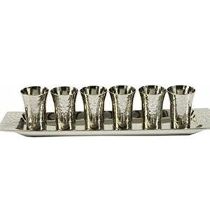 Emanuel 6 pc Kiddush Cup Set