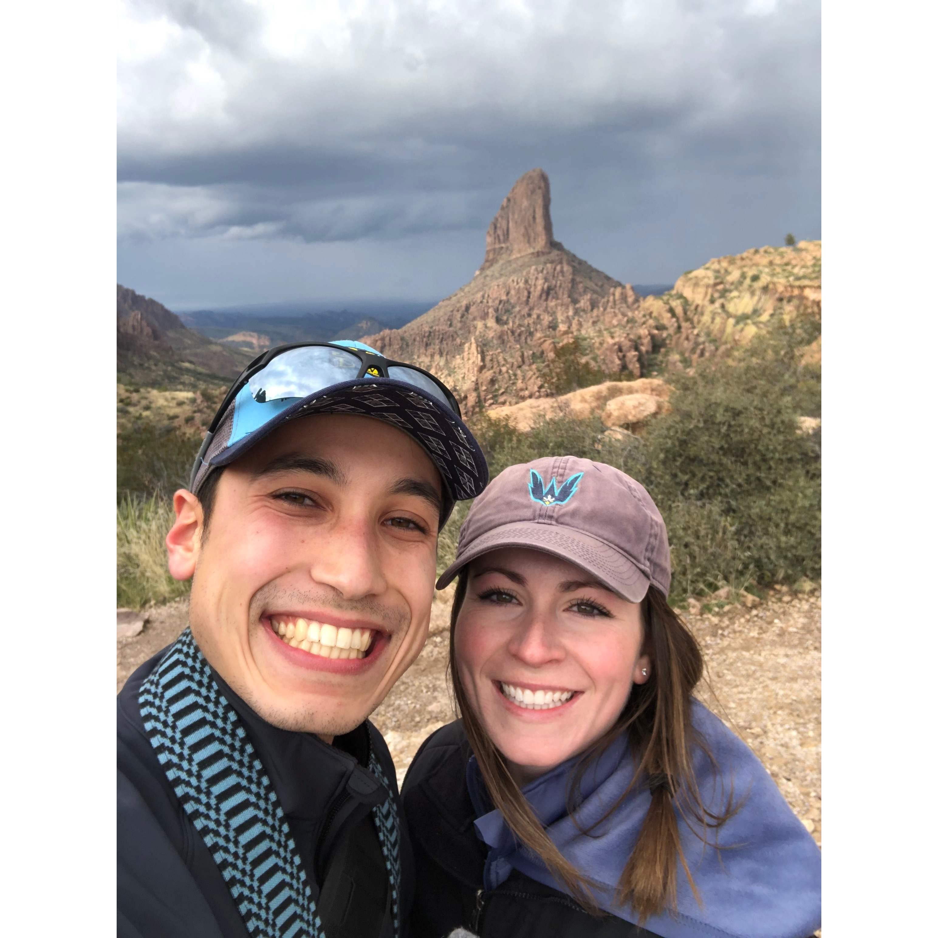 Sadanaga family vacation in Arizona