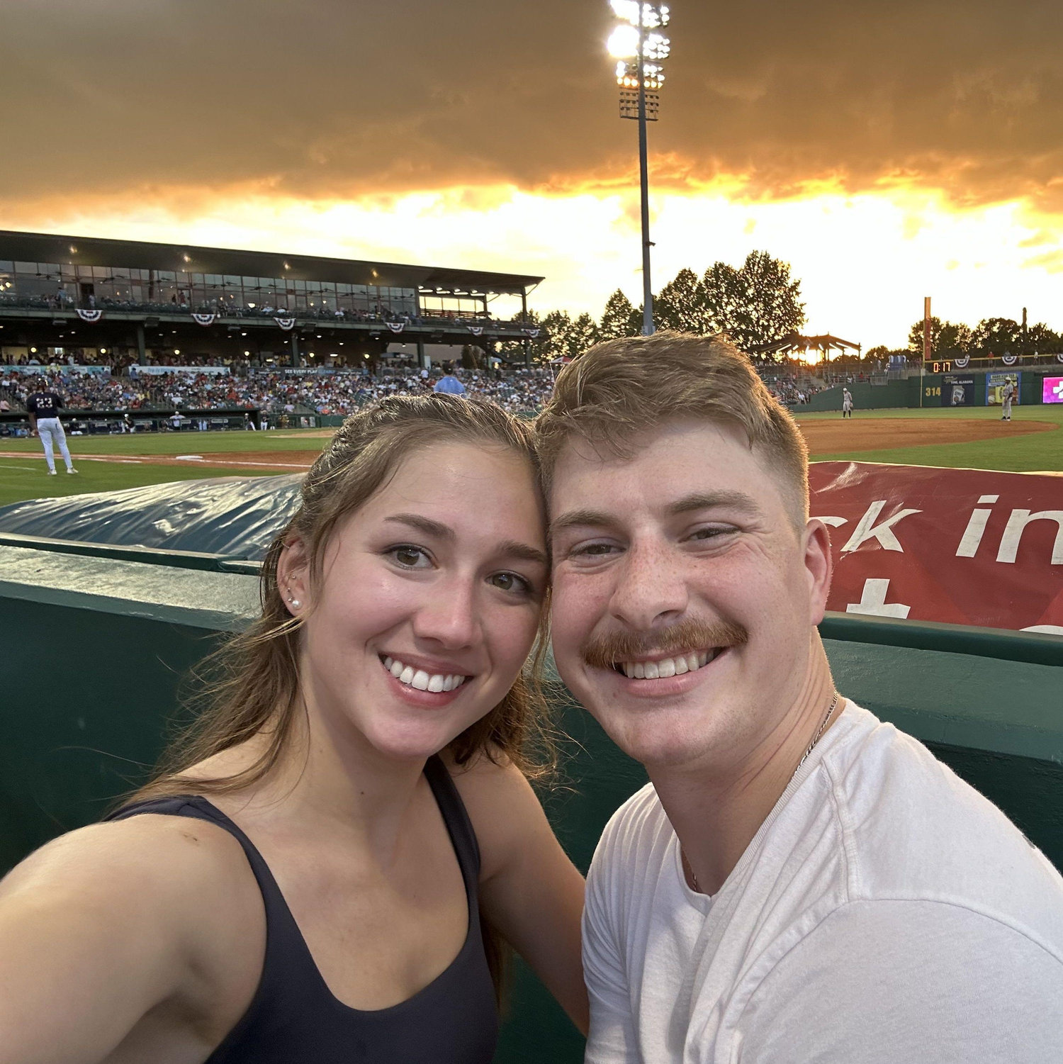 A 4th of July Baseball game for the Montgomery Biscuits