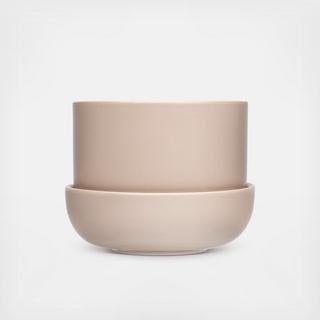 Nappula Plant Pot with Saucer