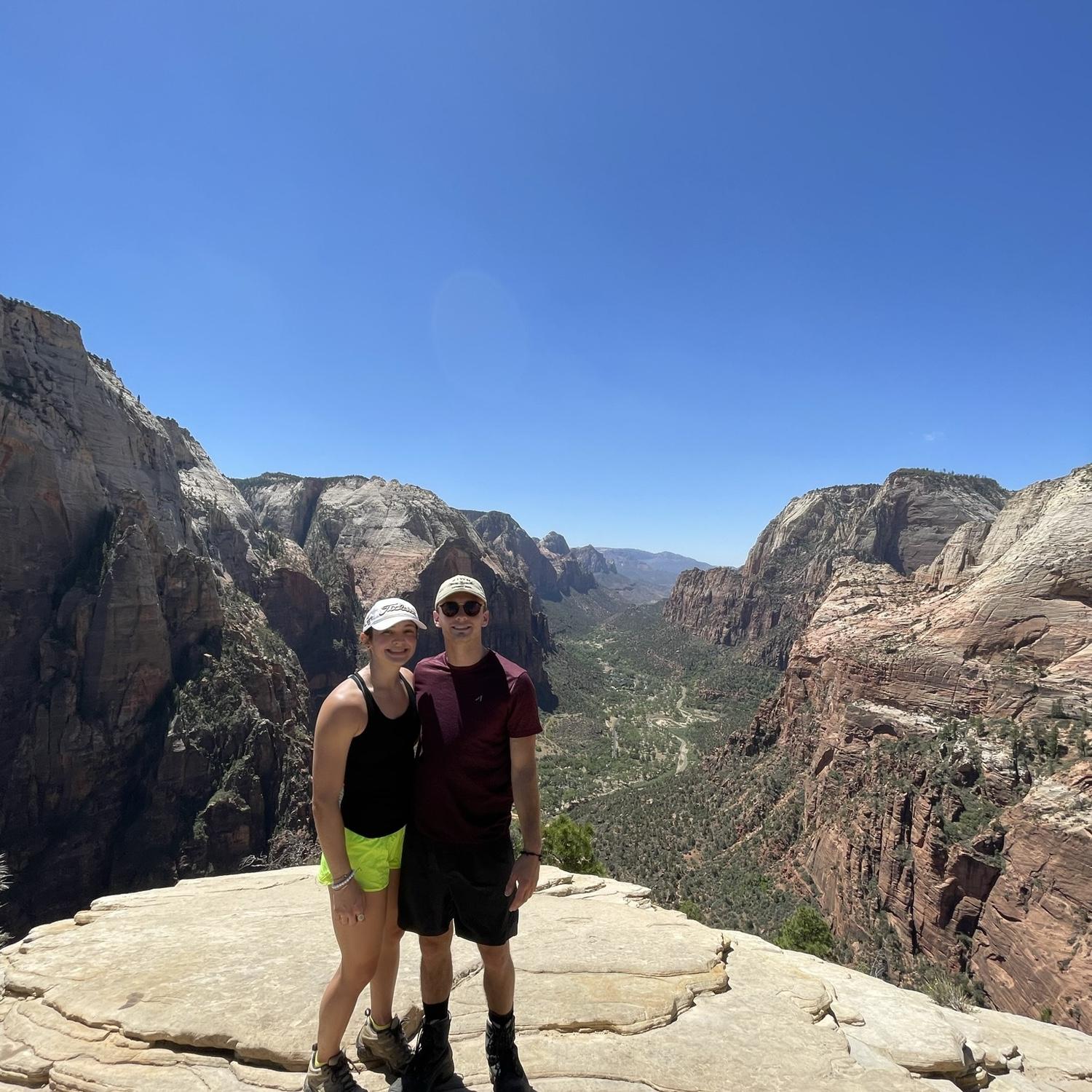 Angel’s Landing- Zion National Park camping trip