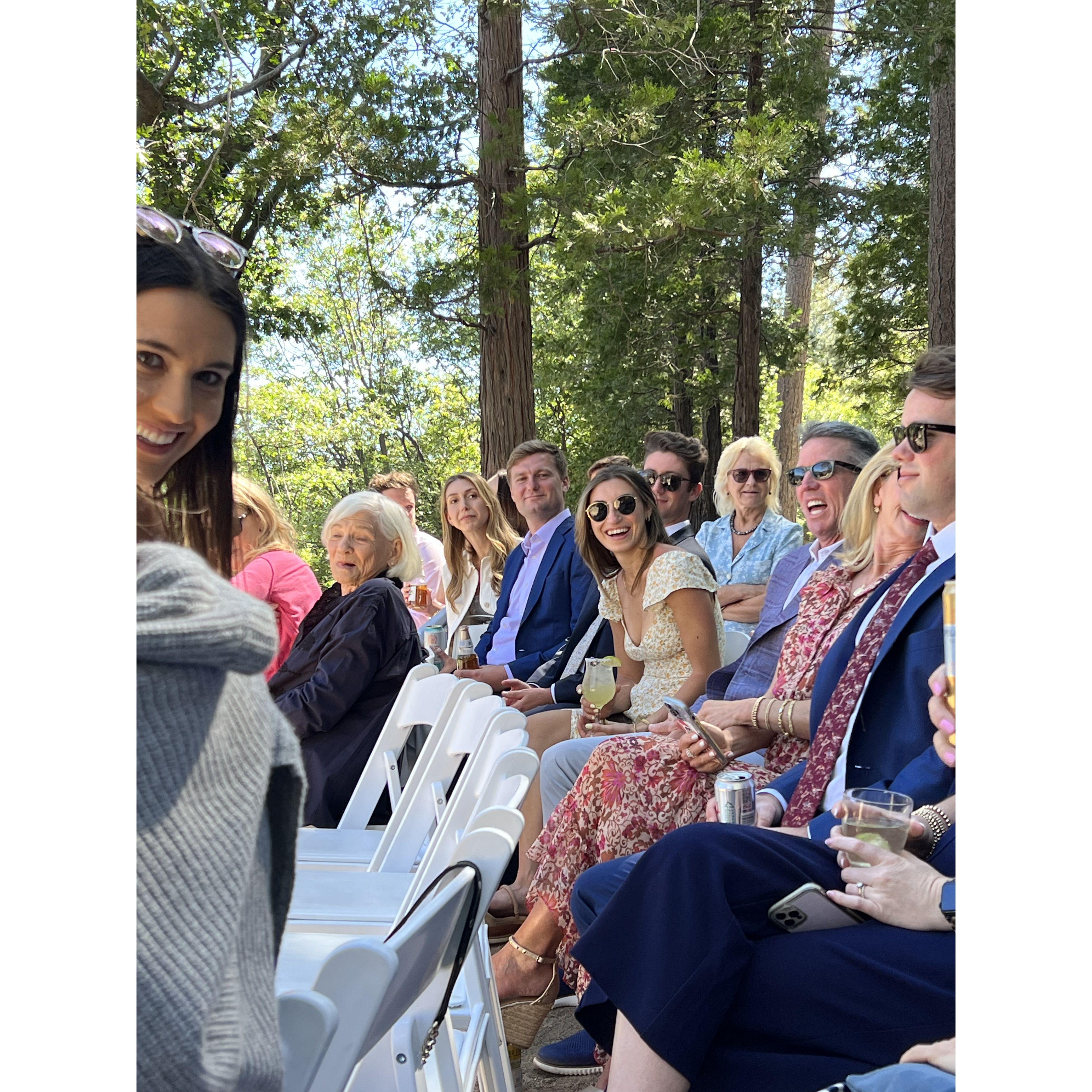 Fam and friends saying "We Will!"