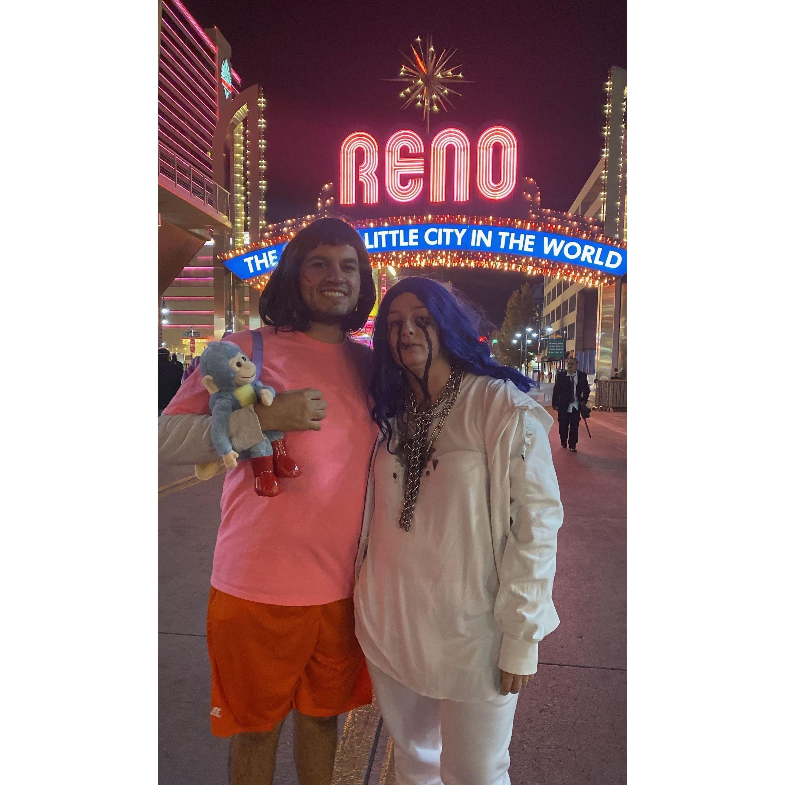 Dora the Explorer and Billie Eilish Halloween 2019