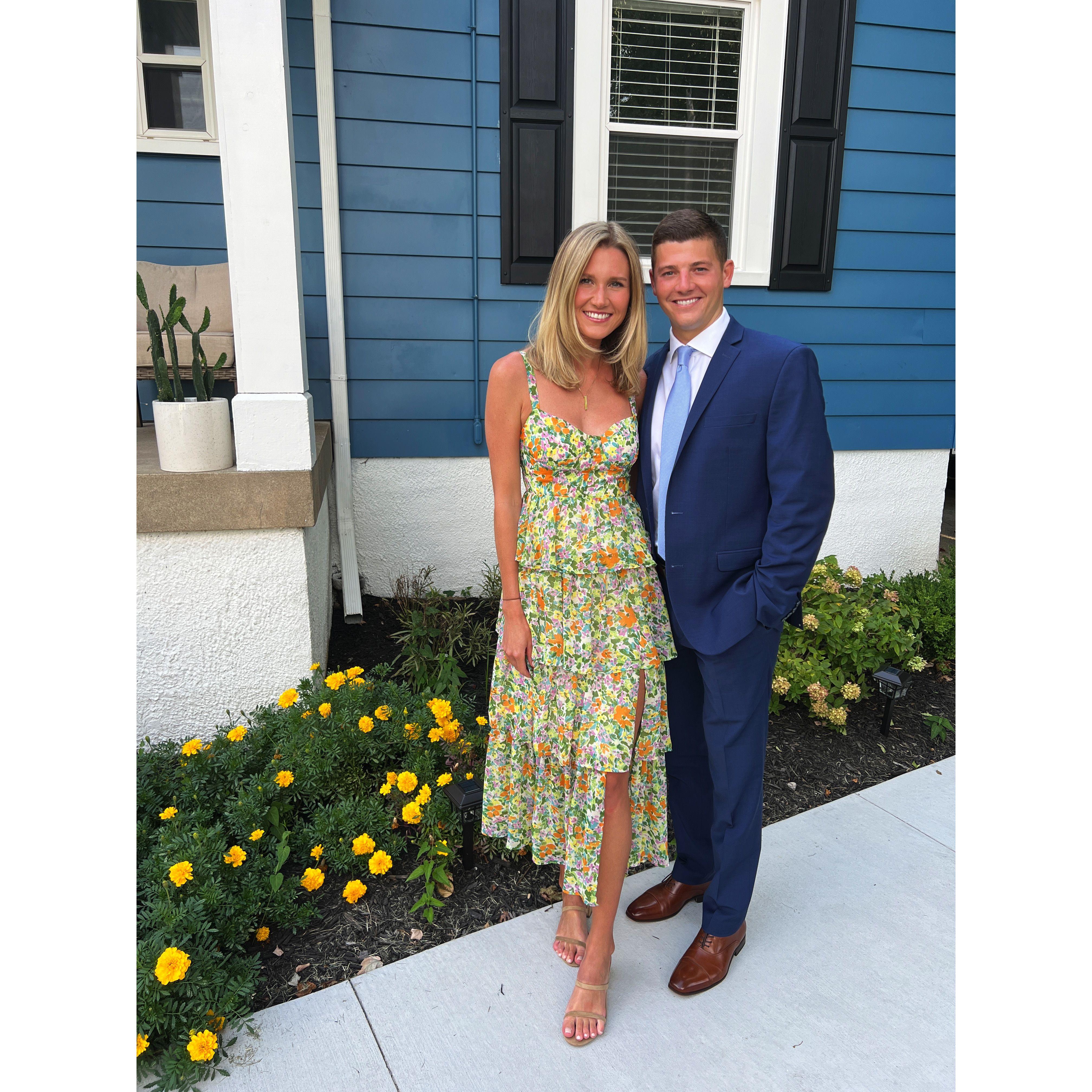At Katherine & Derek Scoggin Wedding in September 2022
