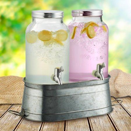 Artland Masonware Farmhouse Beverage Dispenser with Stand