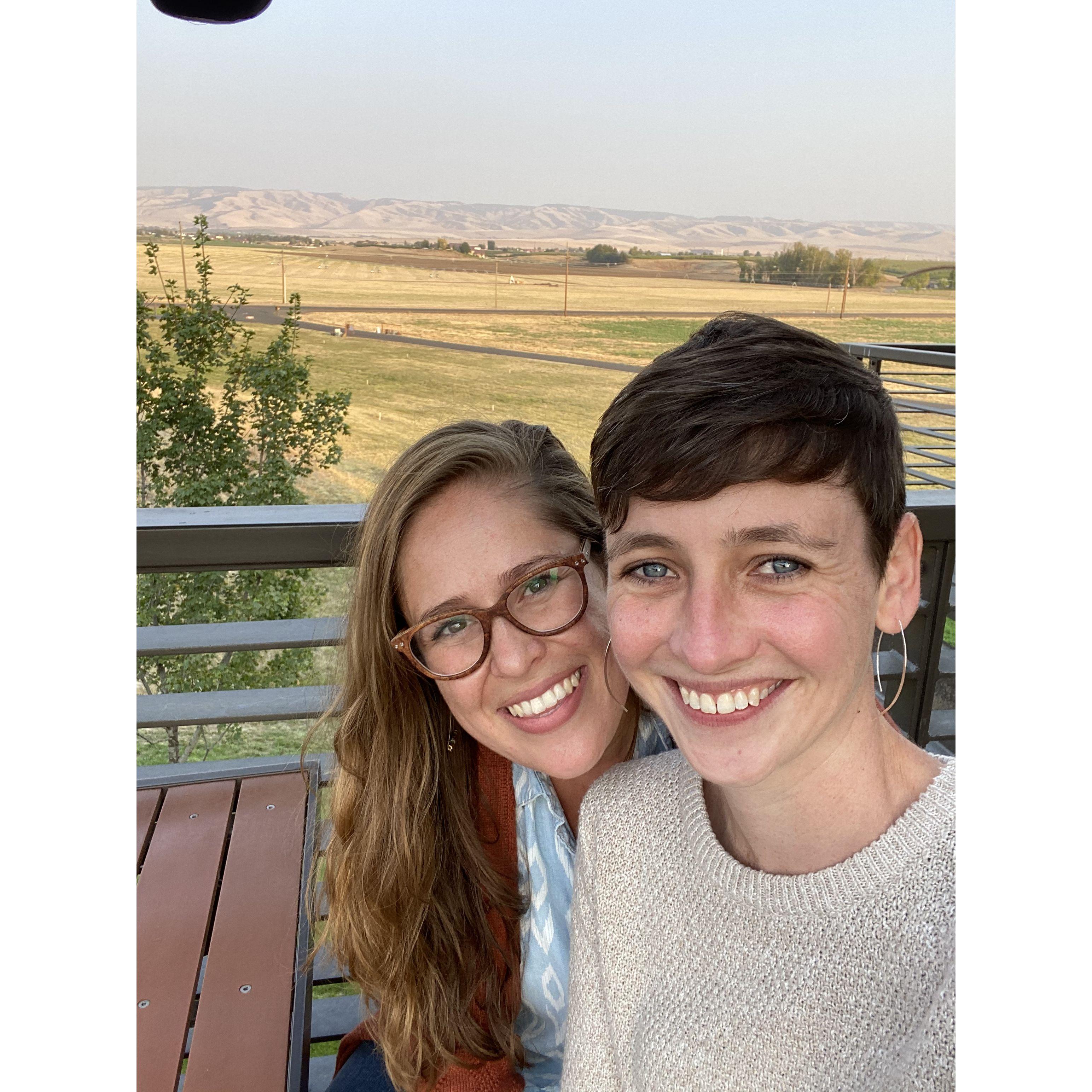 Wine tasting in Walla Walla, WA