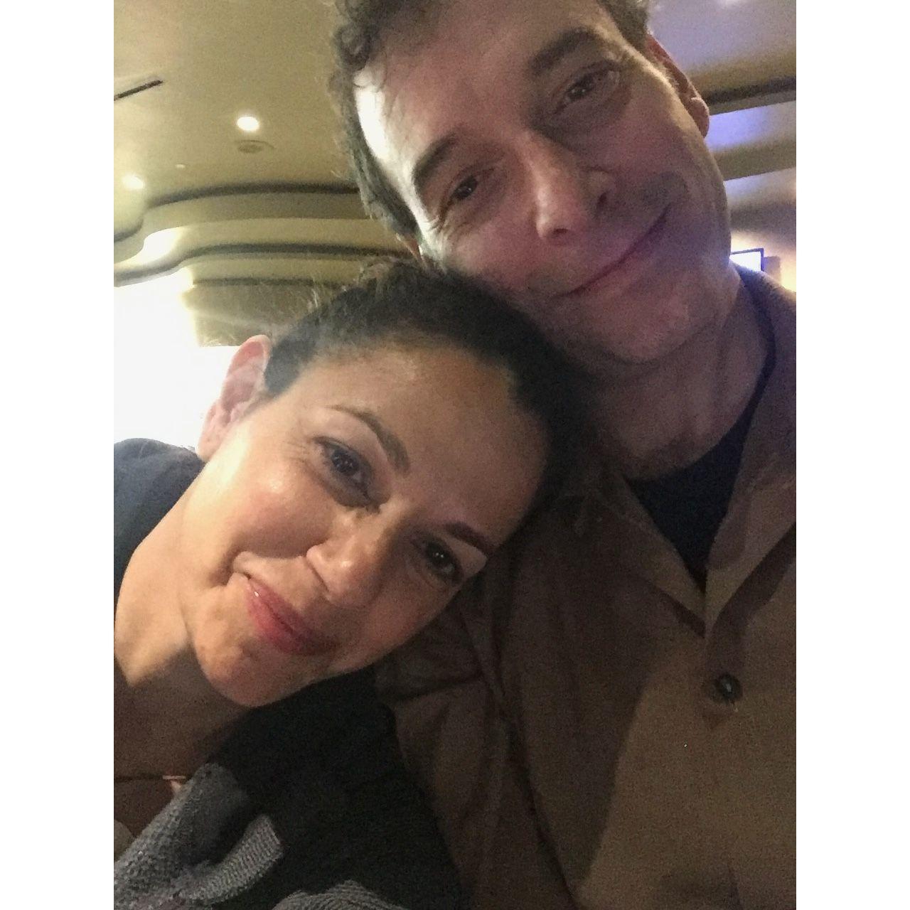 NYE on a plane to Costa Rica. It's about to turn 2020 and we have so much hope it's going to be a good year.