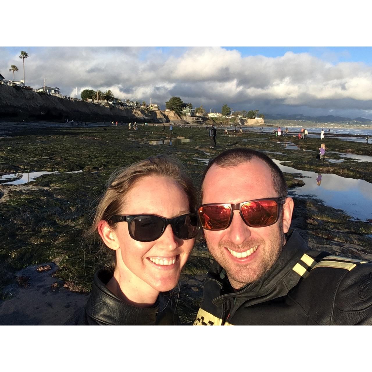 Motorcycles & King Tide, Santa Cruz, CA 2019
