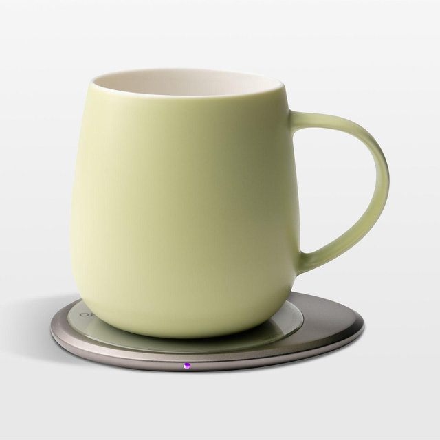 Ohom Ui 3 Verde Green Heated Coffee Mug