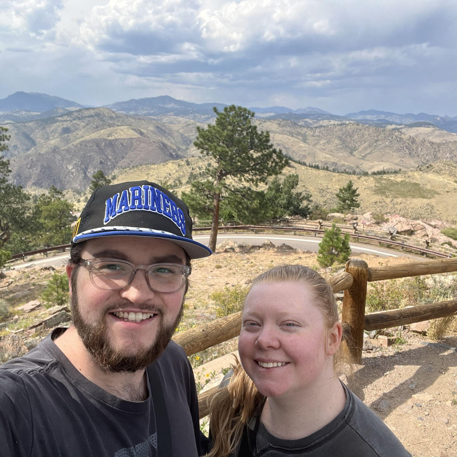 A picture from our road trip back to Pittsburgh, this was taken in Denver, where we stayed for an extra day, and explored all the mountains, and Red Rocks Amphitheatre.