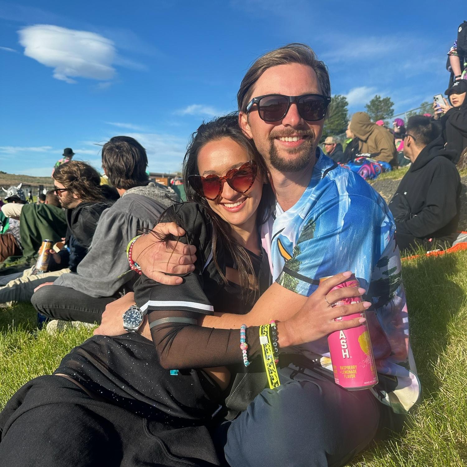 With a shared love for EDM, one of our first concerts was a two-day Illenium show at the Gorge Ampitheater