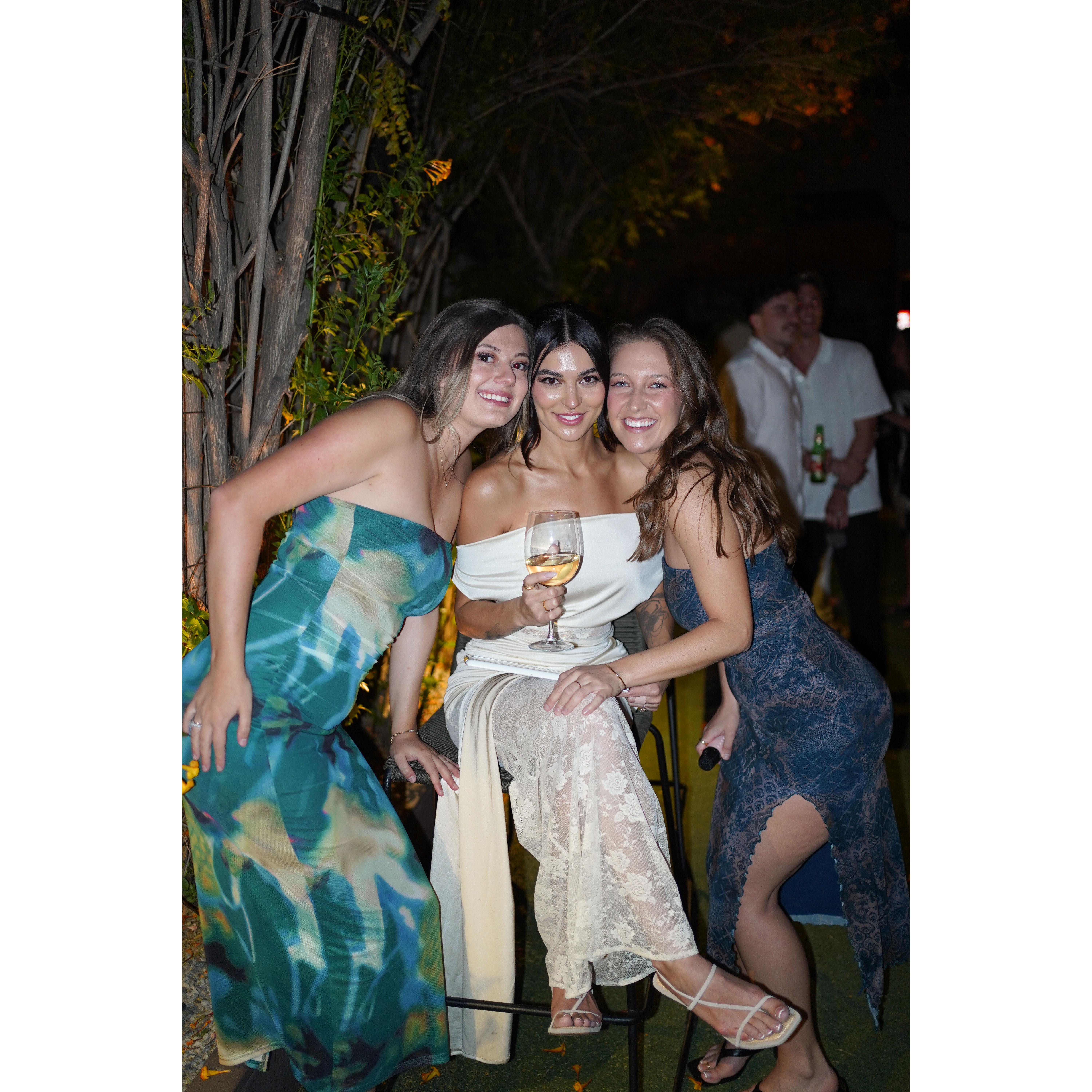 Lexi, Sara, and Gia