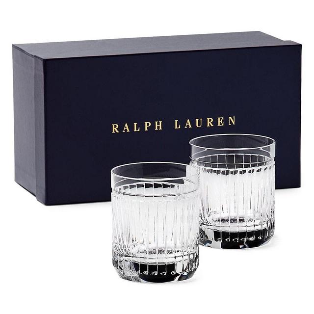 Ralph Lauren Double Old Fashioned Glass Set