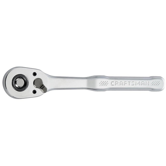 CRAFTSMAN Low Profile Ratchet, 3/8 Inch Drive, 72 Tooth (CMMT86722)