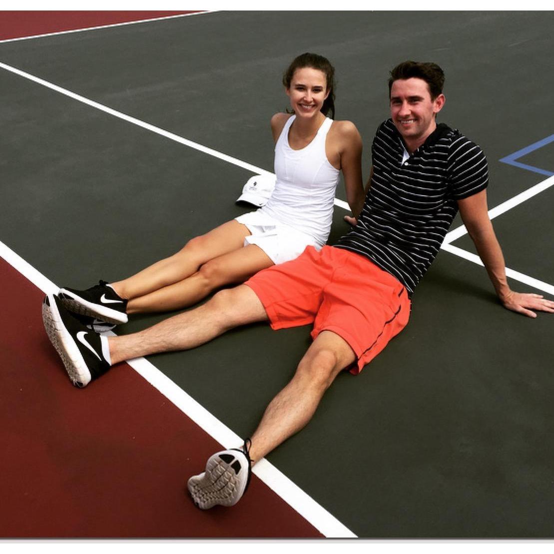 Post tennis bliss in Florida