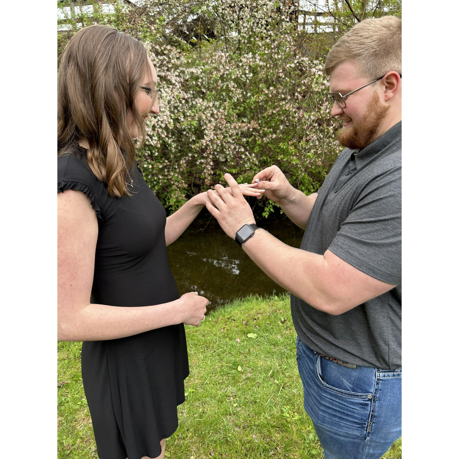 Sean proposing