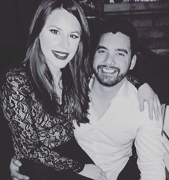 Our first picture together on our first trip in NYC