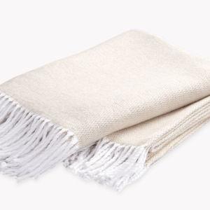 Matouk Pezzo Throw in Champagne