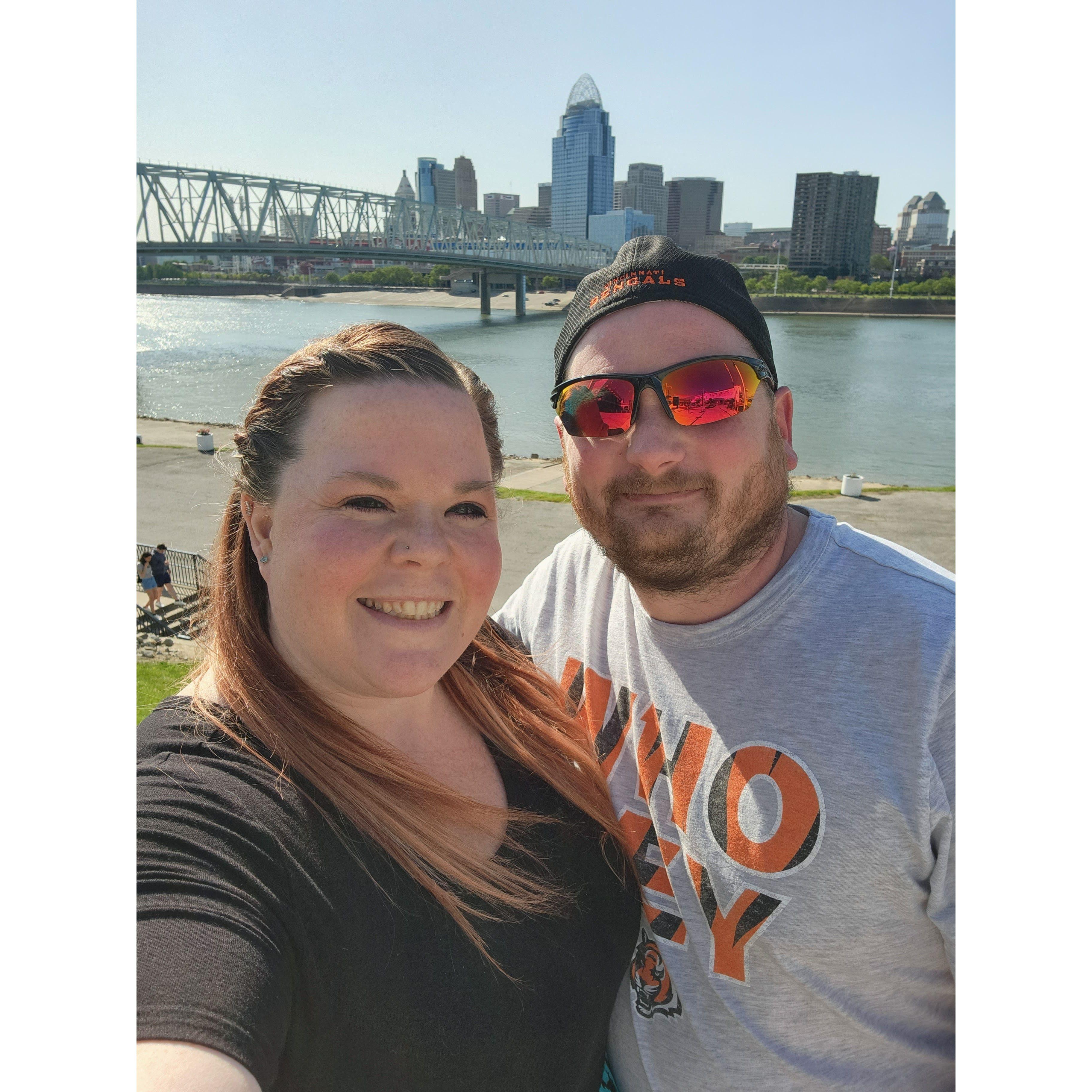 One of our many date nights.