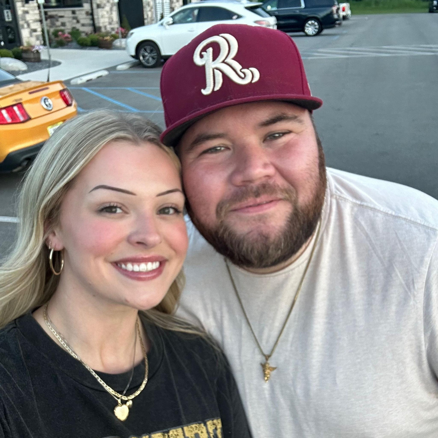 Our first photo together!
