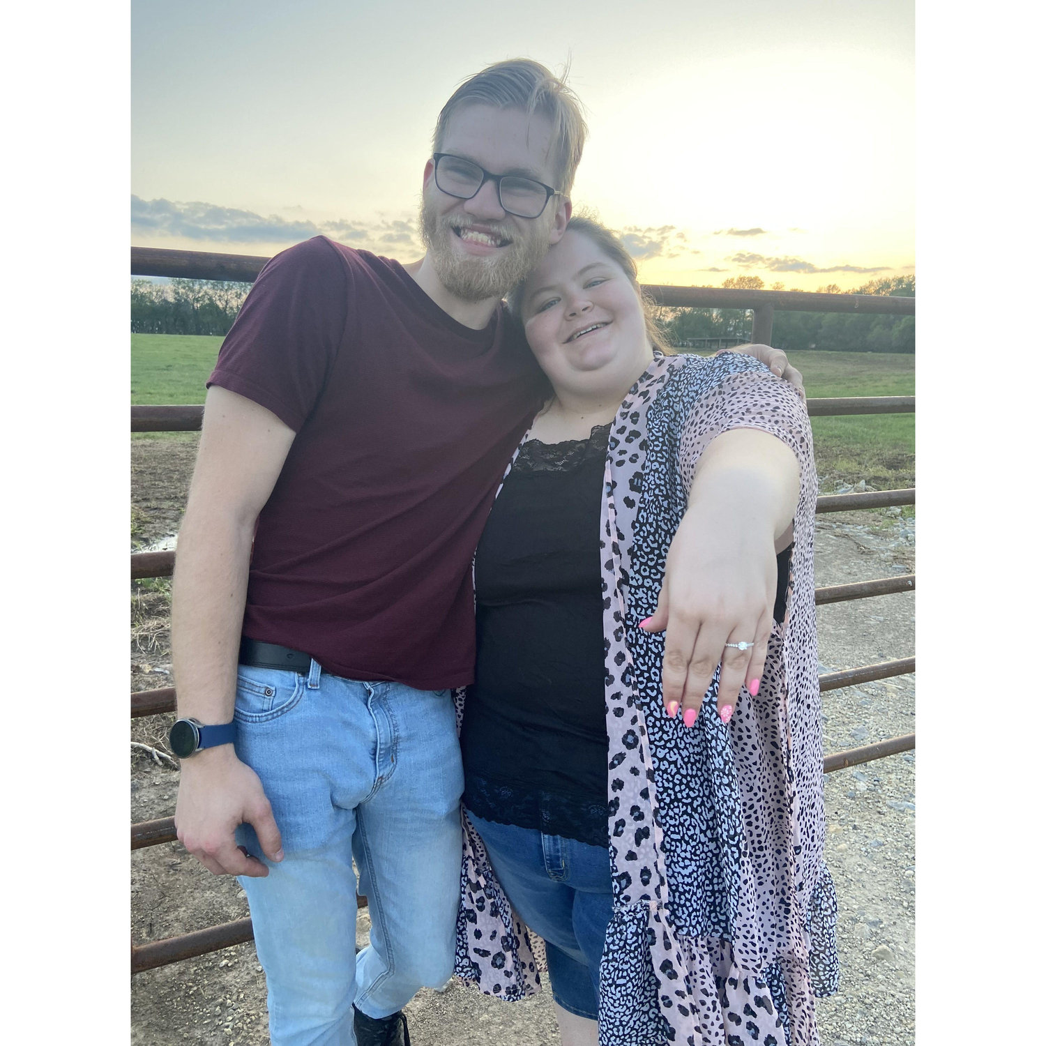 She said yes!