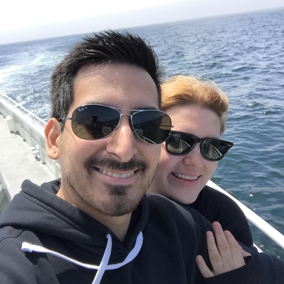 Trip to Santa Barbara after we reconnected in 2017