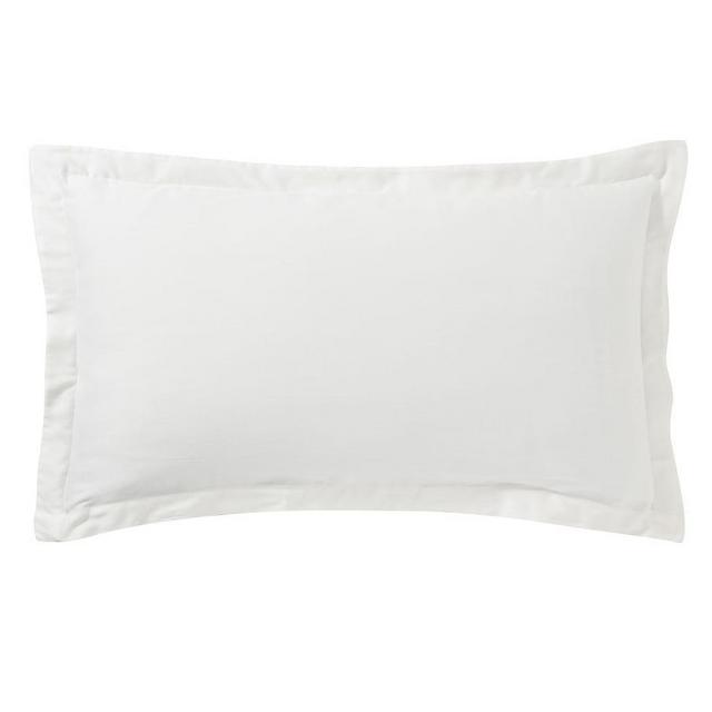 Natural White Plant-Dyed TENCEL™/Cotton Sham, King
