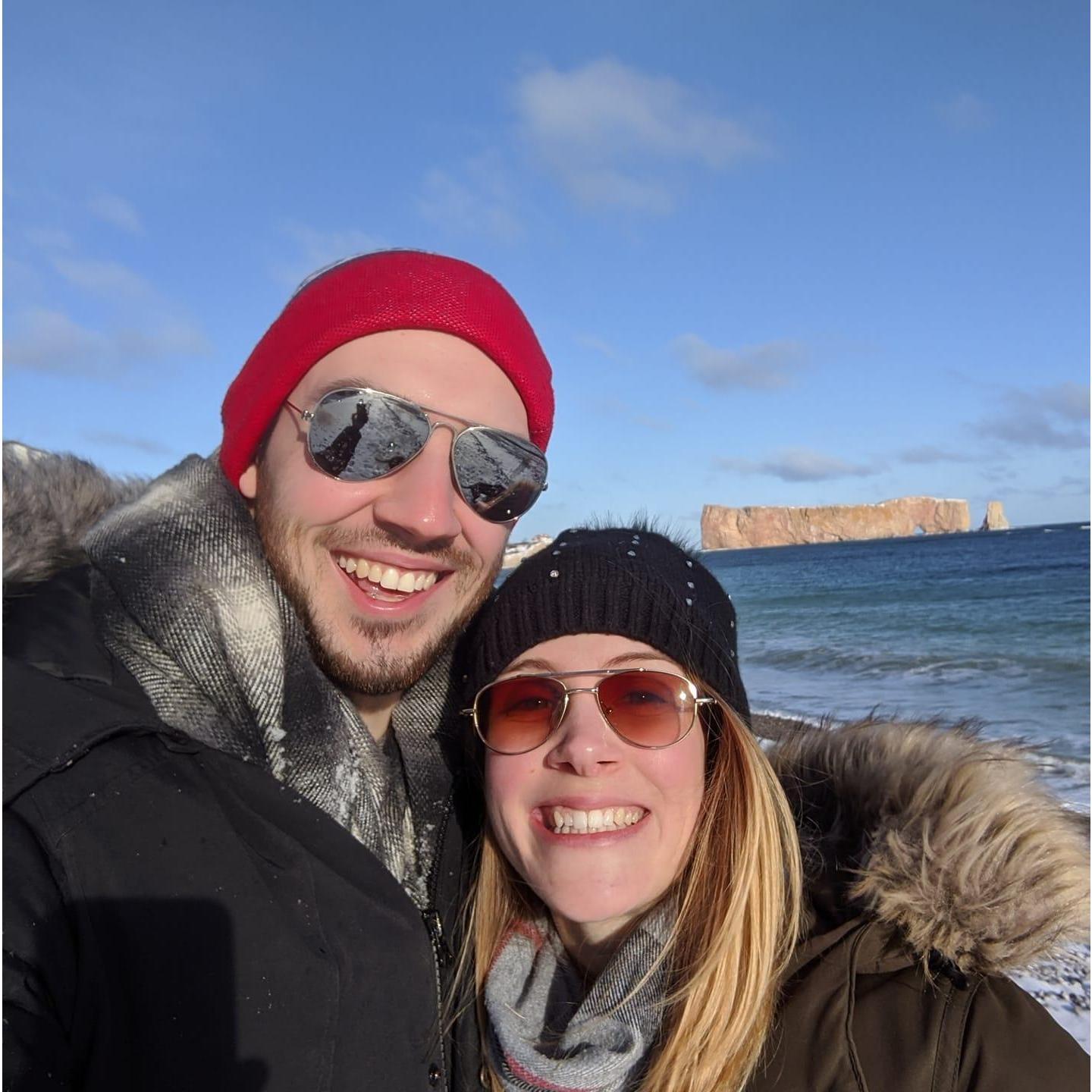 Percé, 2020

(À noter qu'on peut apercevoir Norman dans les lunettes à Jérémie)