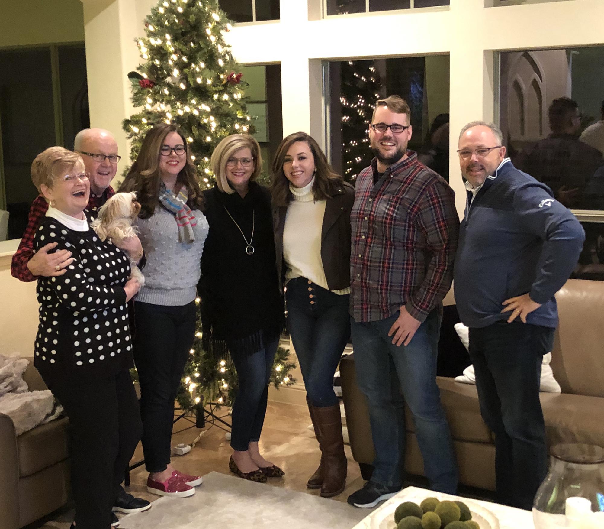 He survived meeting the parents and everyone is all smiles... even Bella!