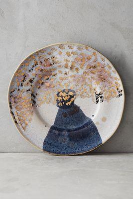 Gold Accent Dessert Plate- Assorted