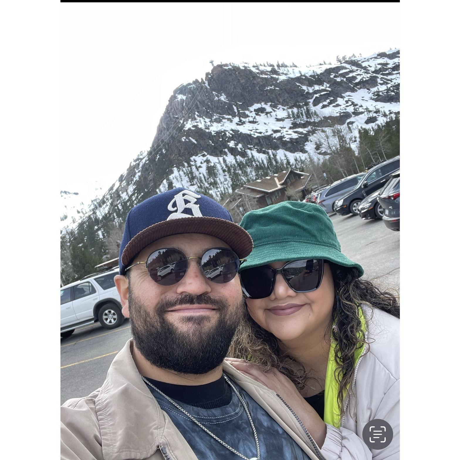 Going to live shows together in Lake Tahoe has been a highlight of living in Reno!