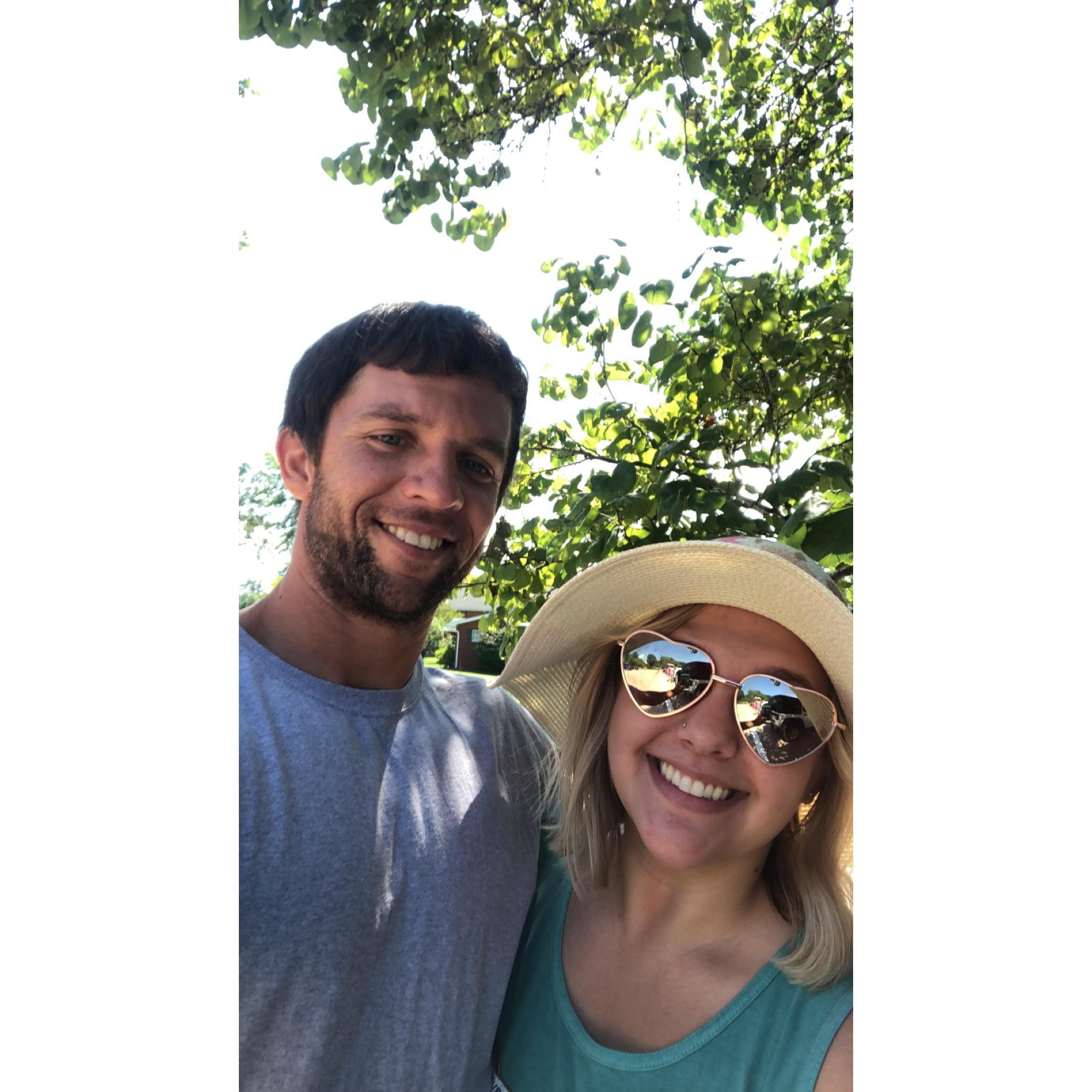 Our very first picture together! And our first kayak trip together! ❤️