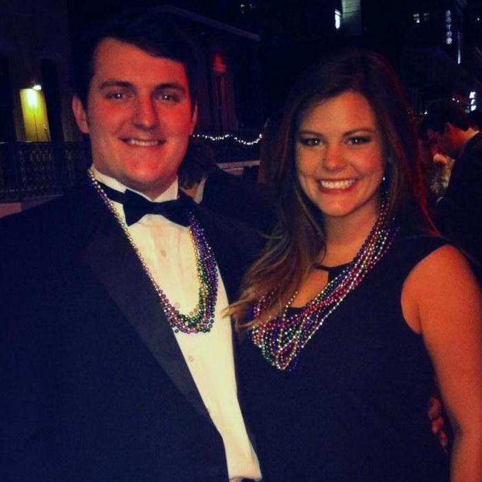 Our first trip to New Orleans together, showing us there's no one else we'd rather spend the evening on Bourbon Street with.