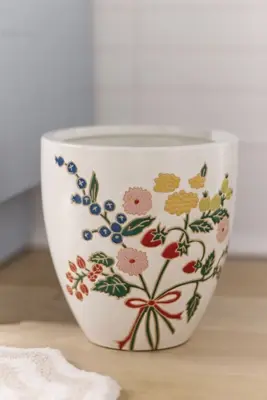 Ceramic Waste Bin