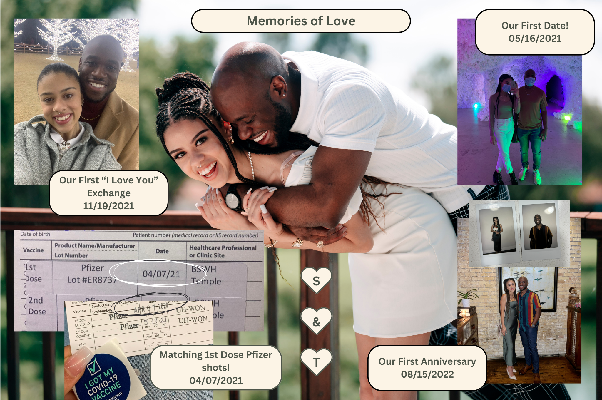 The Wedding Website of Talia Christian and Shaquille Gould