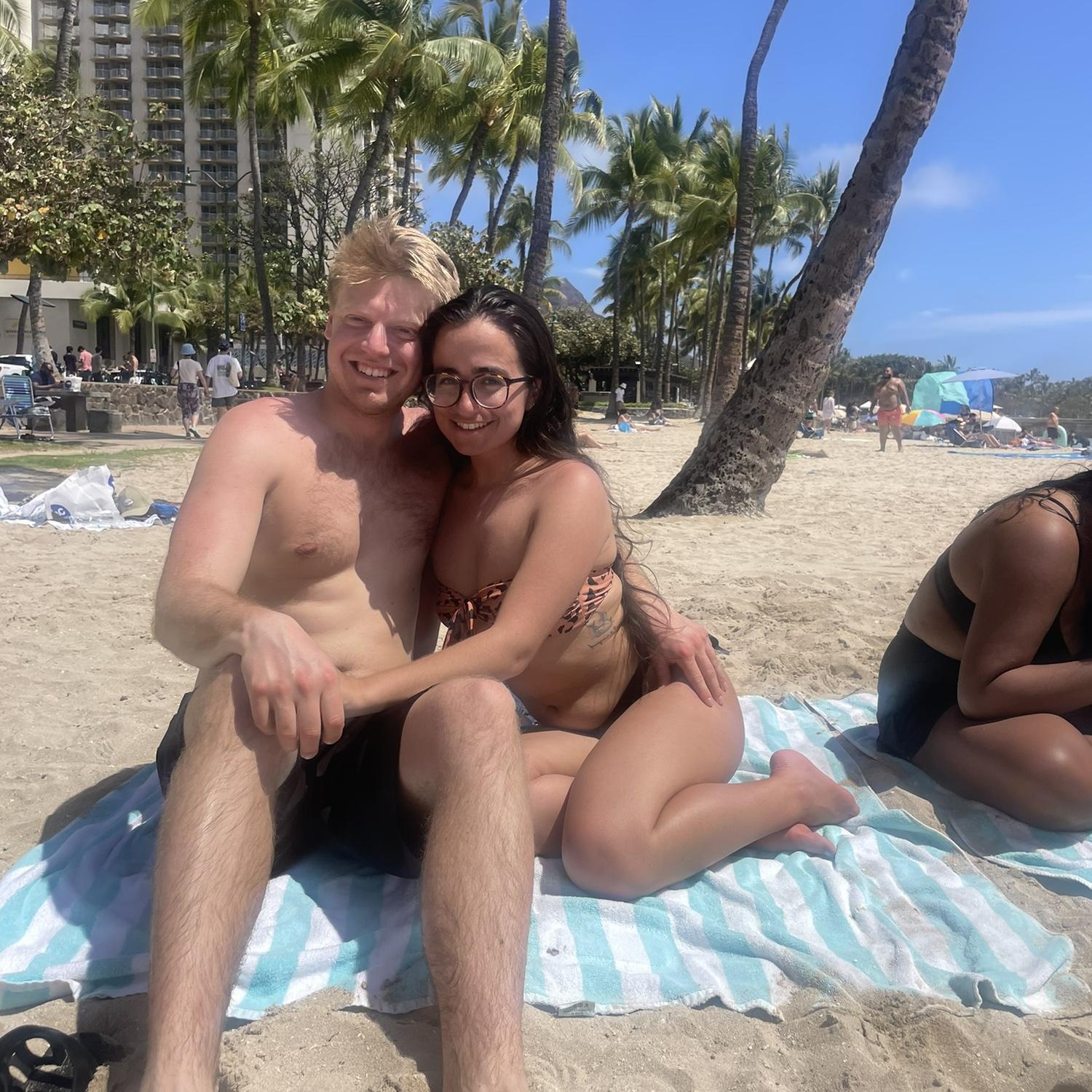 Waikiki for the first time together was so much fun, good food, boat trips and seeing all my friends!