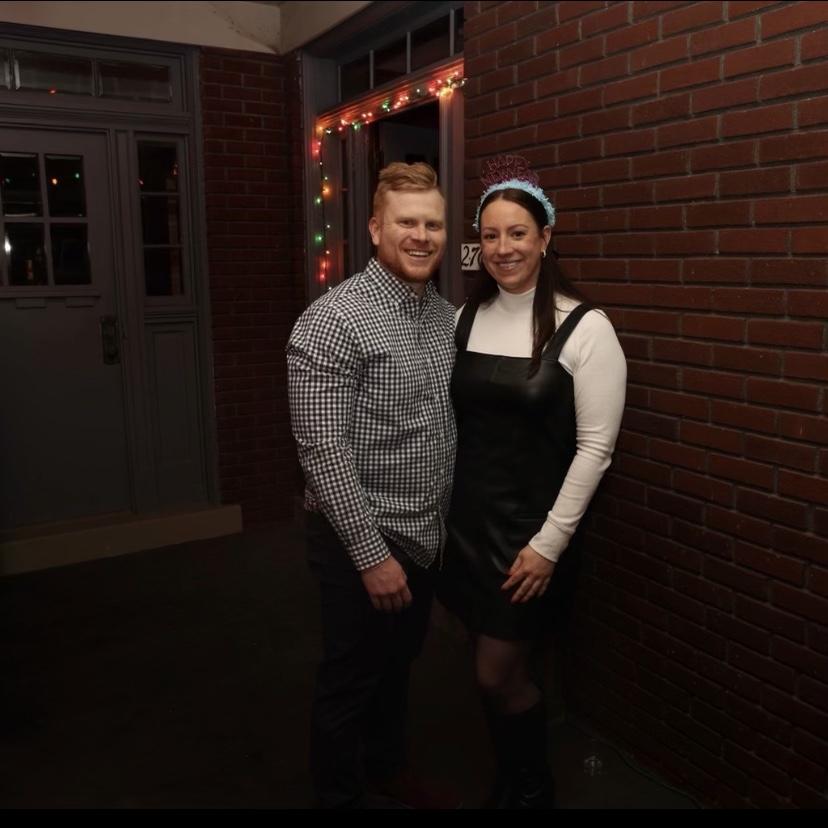 First New Years Eve together 🥳 Kelly met the whole Winschel side of the family less than a month after meeting but, hey, we just had a feeling this was something that was going to last 🩶