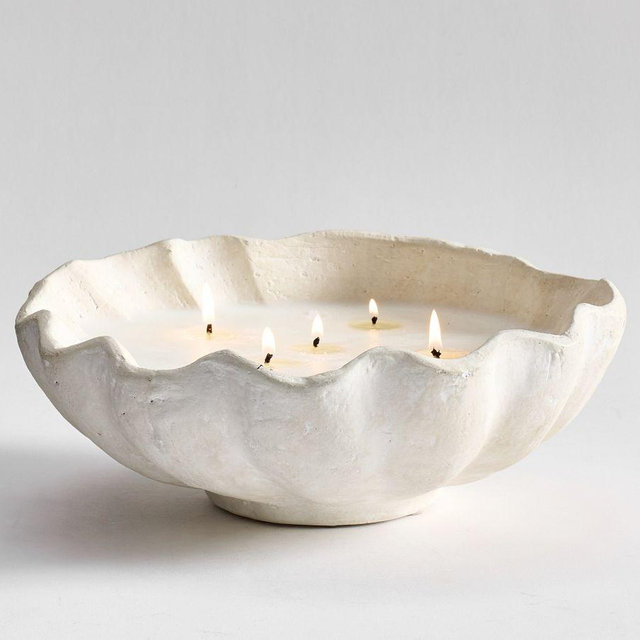 Coastal Artisan Studio Candle: Clam (White Fig & Vetiver): Xl (38Oz/1Kg)