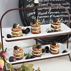Gabriella 2-Tier Platter Stand