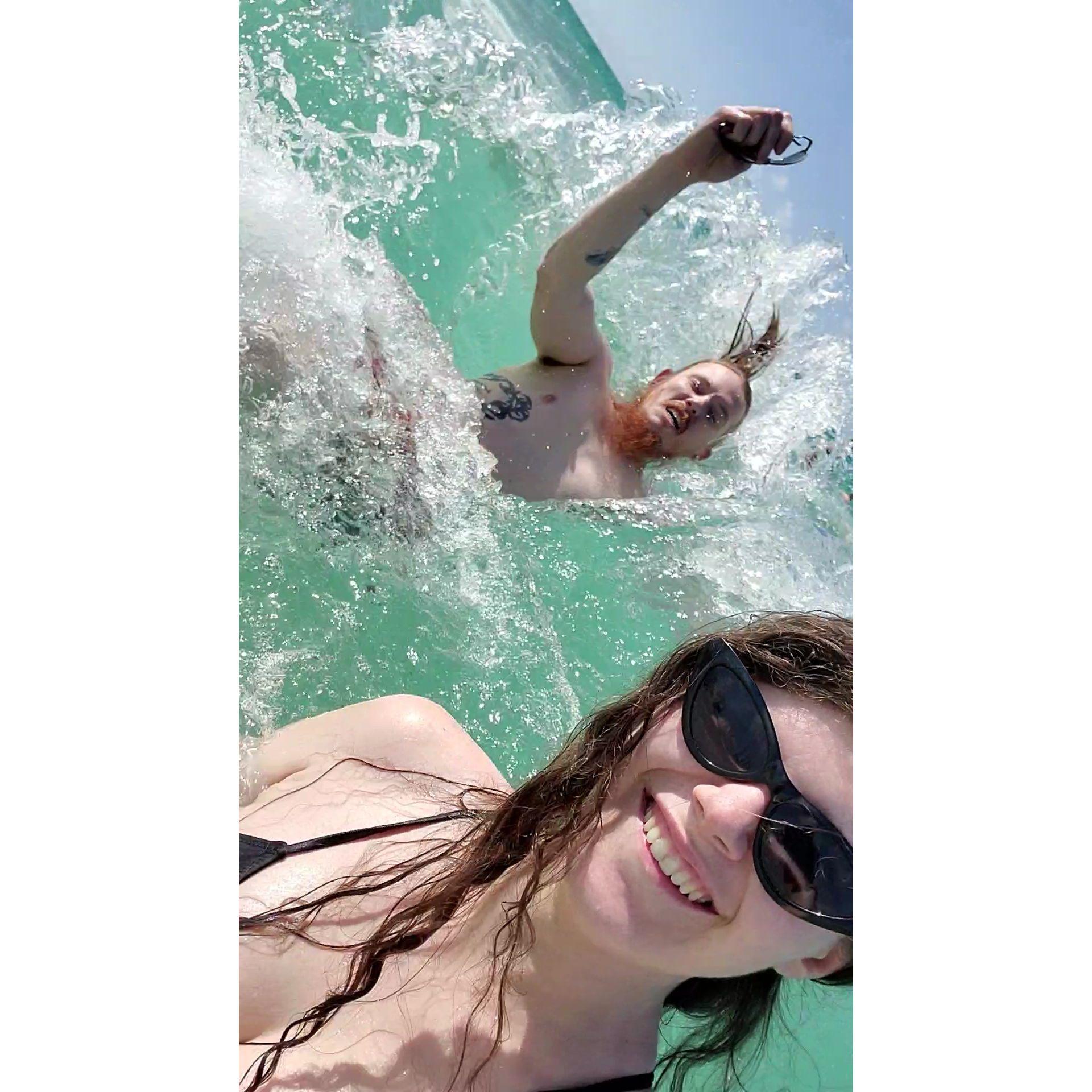 "I'm probably not going to get in the water" - Ty first time seeing the ocean || Location: Miami, Florida