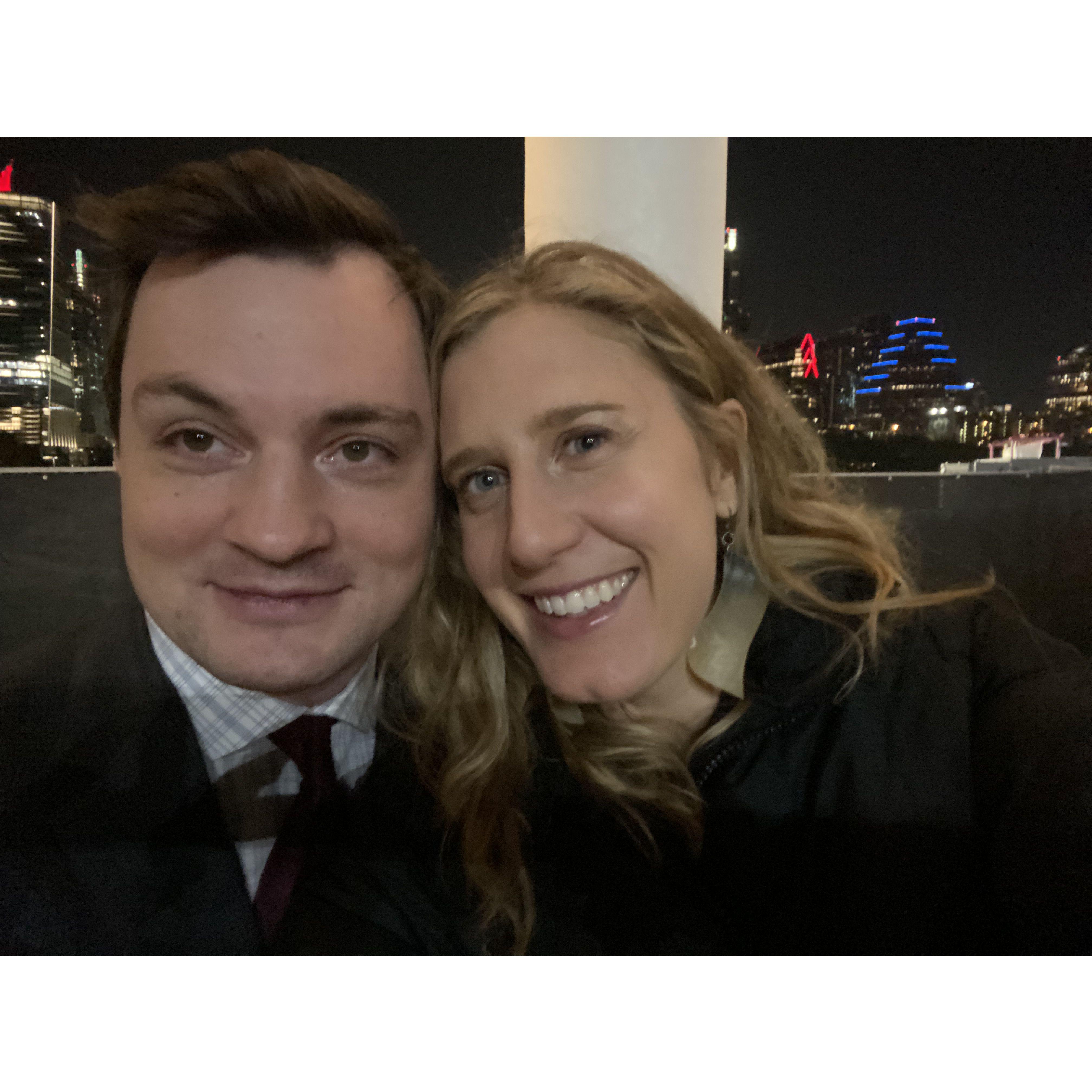 Got dressed up for the Austin Symphony