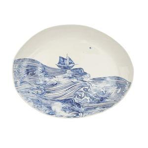 Bertozzi Orion Oval Low Serving Bowl