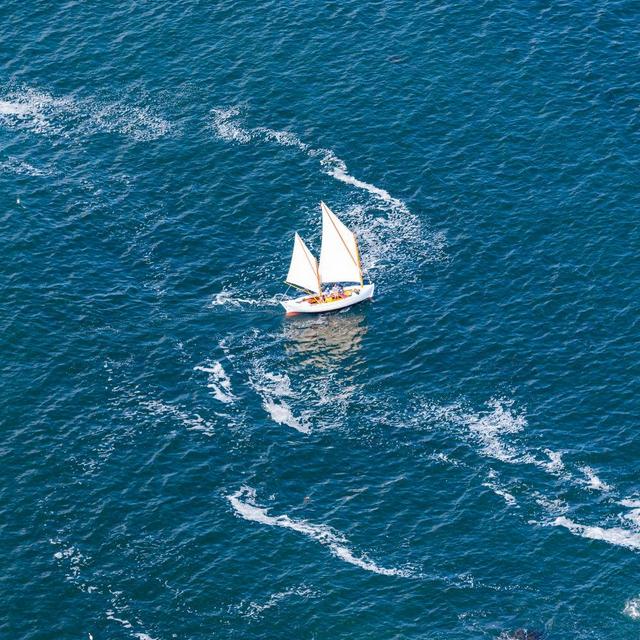 Gray Malin Perkins Cove Sailboat Art | Ogunquit, Maine
