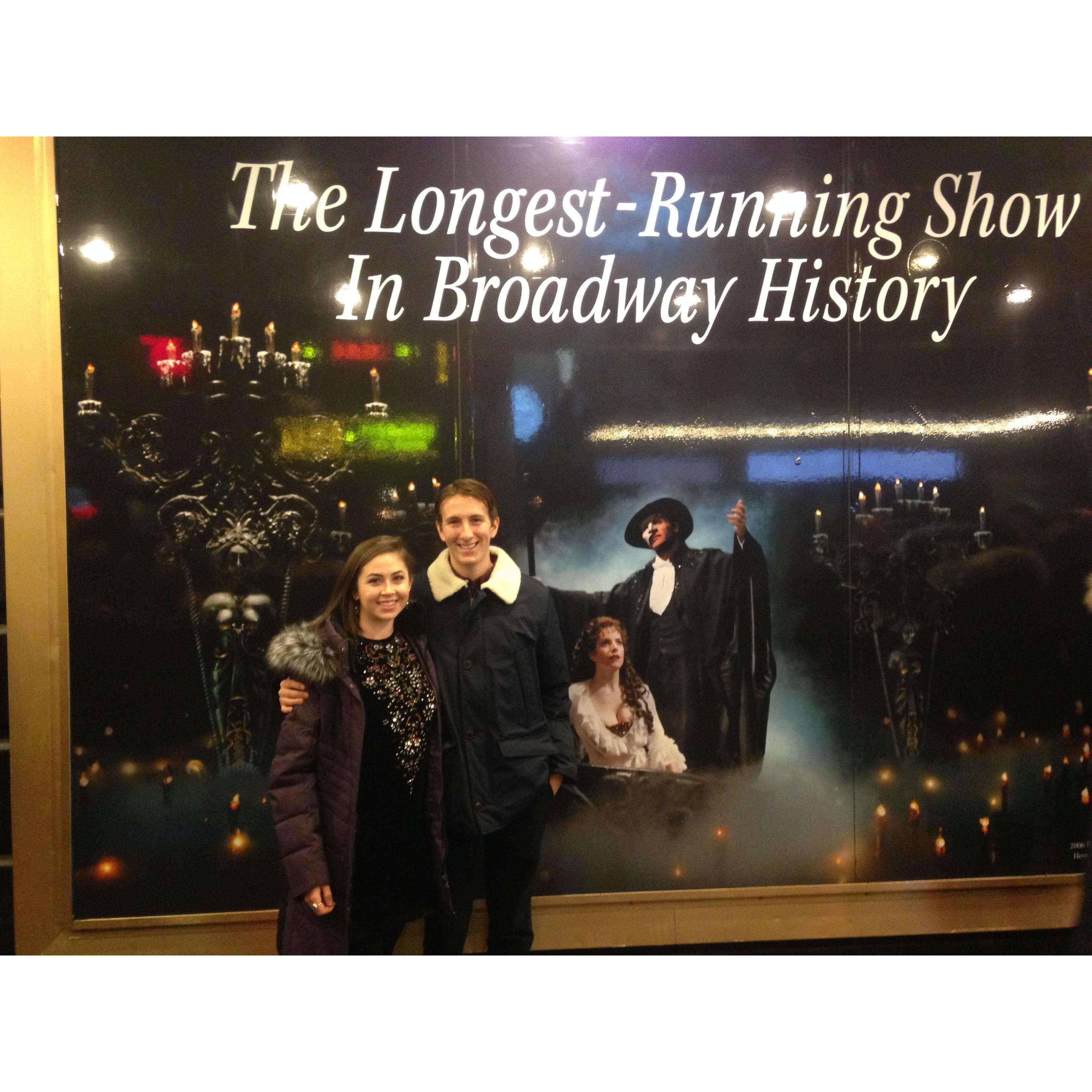 Our first New York Broadway show
02.04.2017