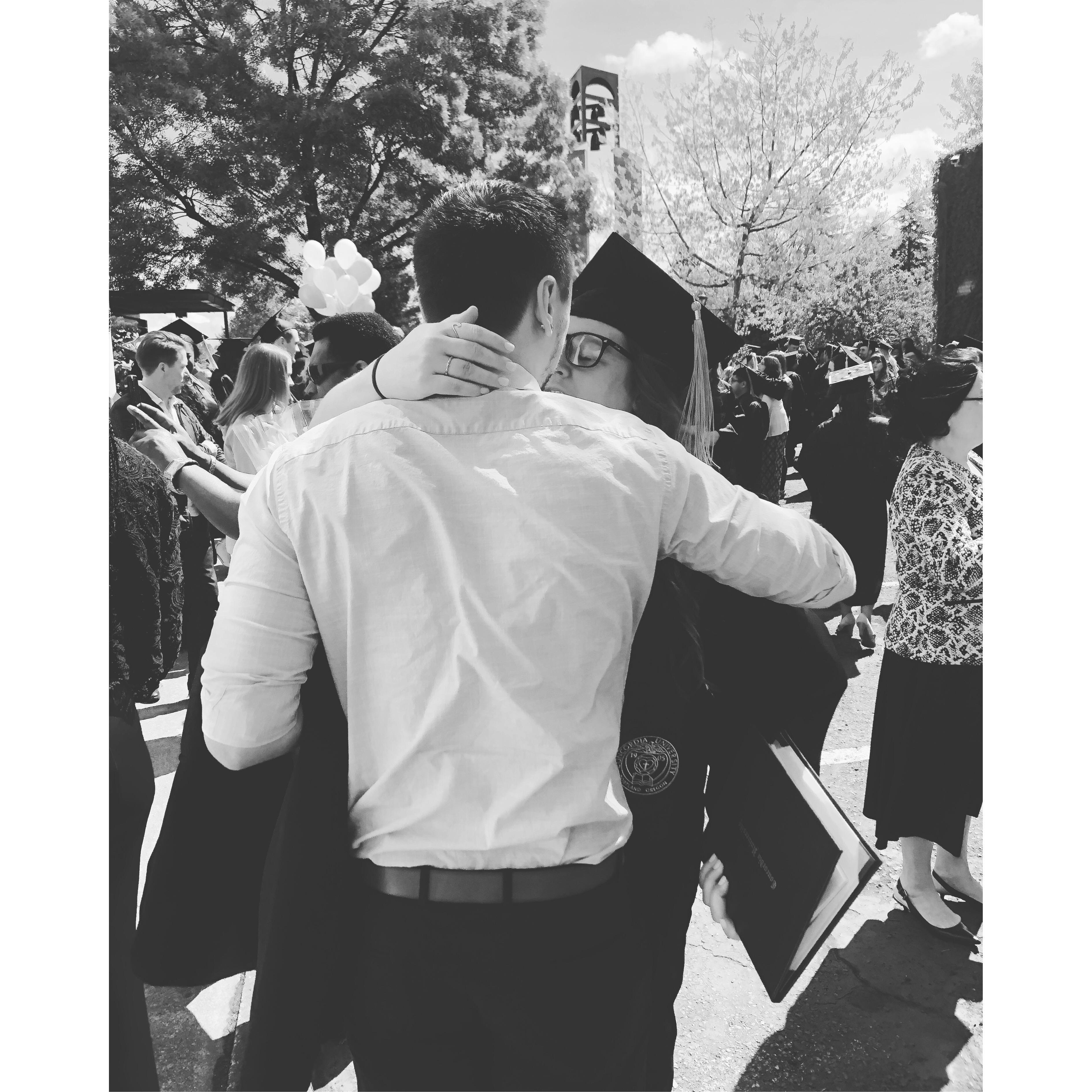 This moment took a very long, rocky road that made it all the more sweeter.