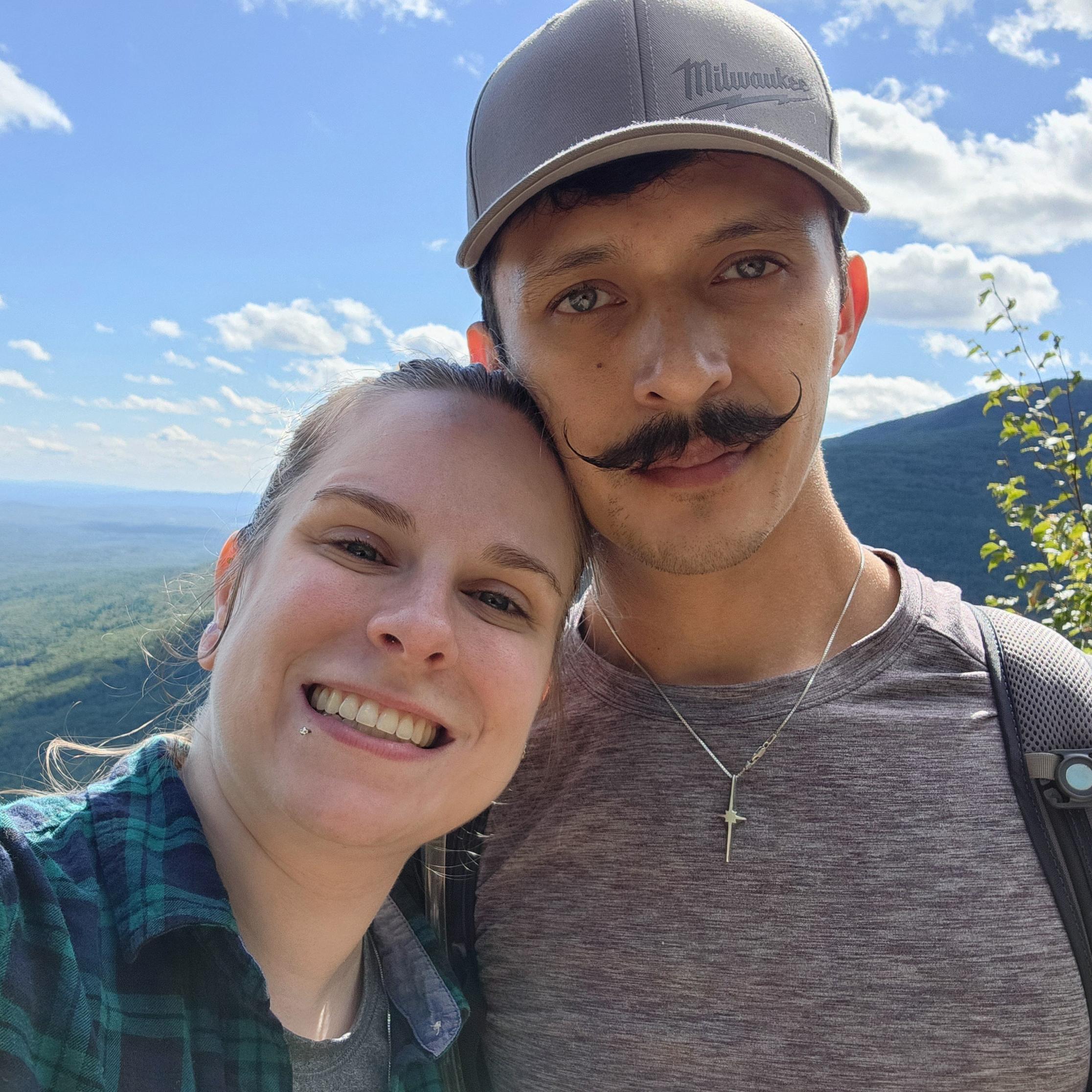 Hiking in the Catskills, Huckleberry Point, September 2024.