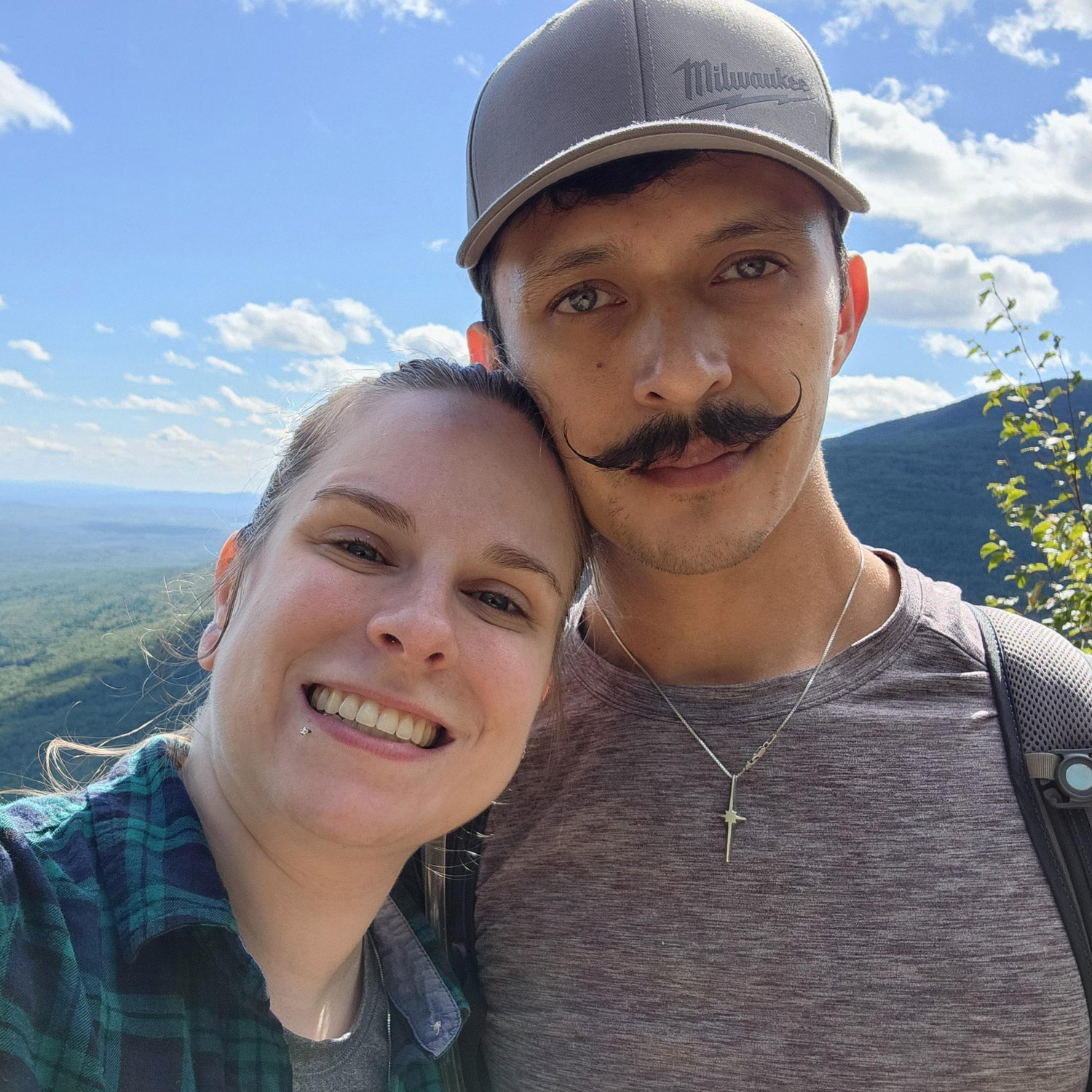 Hiking in the Catskills, Huckleberry Point, September 2024.