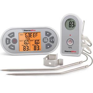 ThermoPro TP22 Digital Wireless Remote Cooking Food Meat Thermometer, White